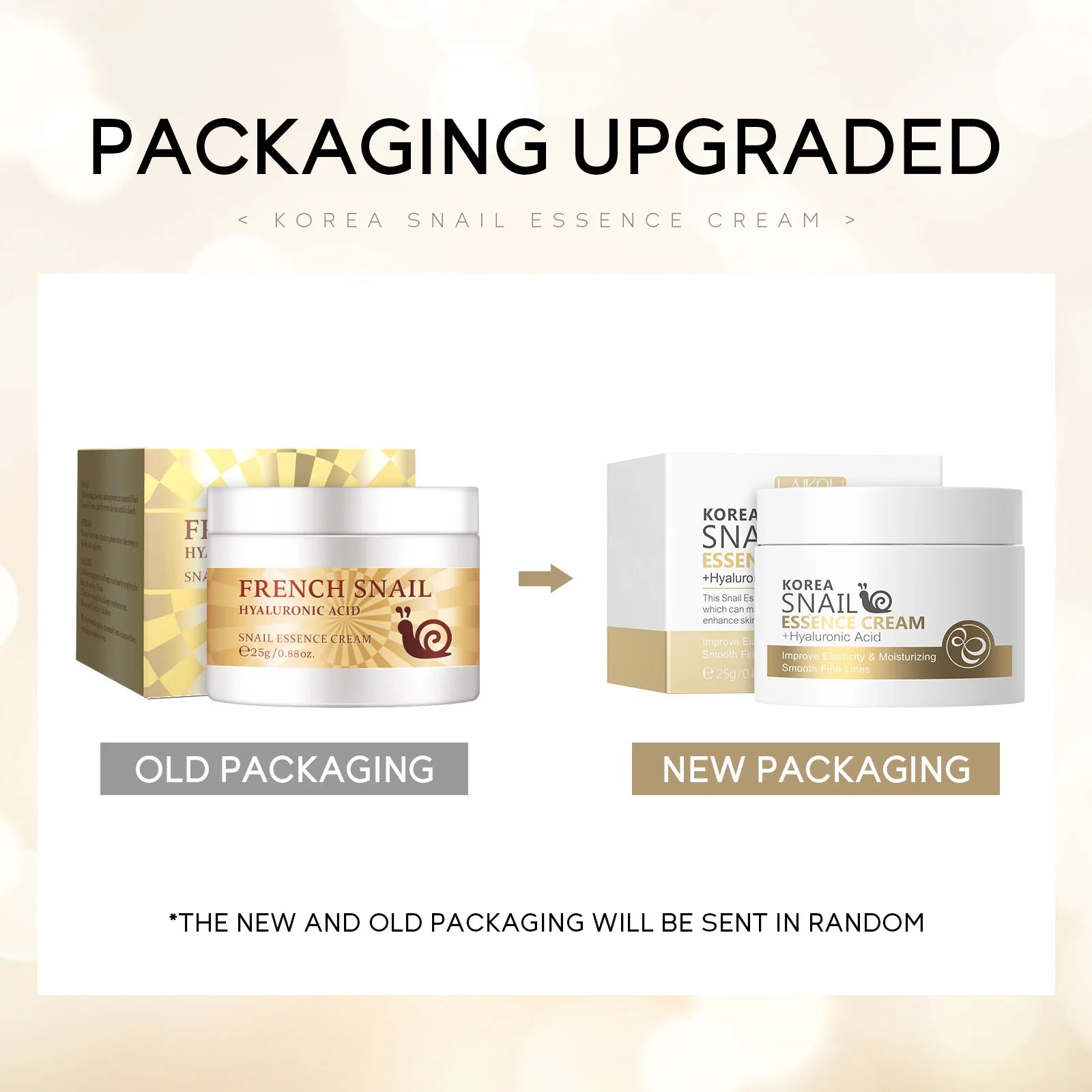 Snail Collagen Face Cream Anti-aging Moisturizing Nourish Repair Qme