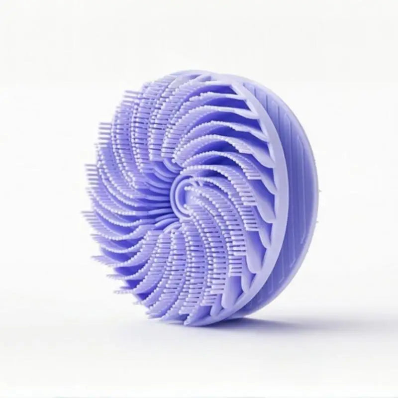 Soft Silicone Body Scrubber Gentle Exfoliating Shower Brush Scalp Qme B 1