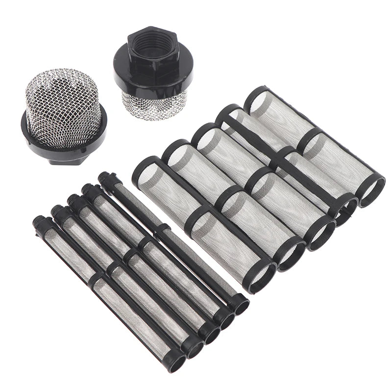 1Set 246384 287032 Airless Spray Filter Screen Kit Filter Element For Graco 390 395 490 495 595 695 Sprayers Replacement Parts Qme