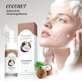 Coconut Essence Amino Acid Mild Facial Cleanser Mousse Deep Cleaning Qme 120ml