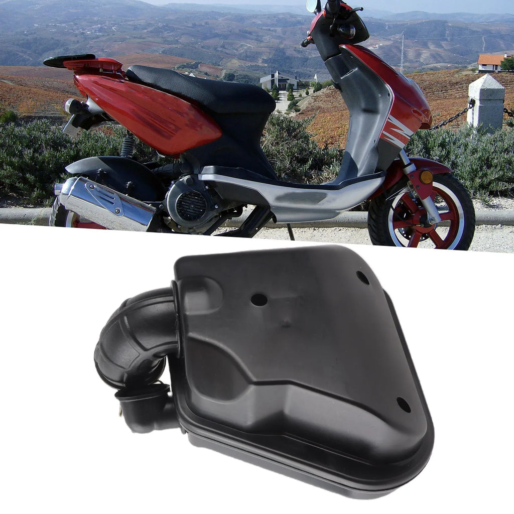 Air Filter Assembly Air Filter Cleaner Assembly Accessory Replacement for 2-Stroke 50cc 50QT-5 JOG50 Scooter Air Filter Qme