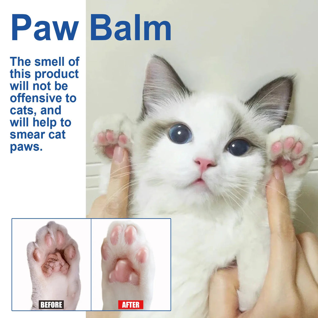 Cat Claw Moisturizing Stick Anti Cracking Protect Cat Paw Pads Prevent Dry Itchy Claw Pet Noses Paws Butter Soother Cat Paw Balm Qme