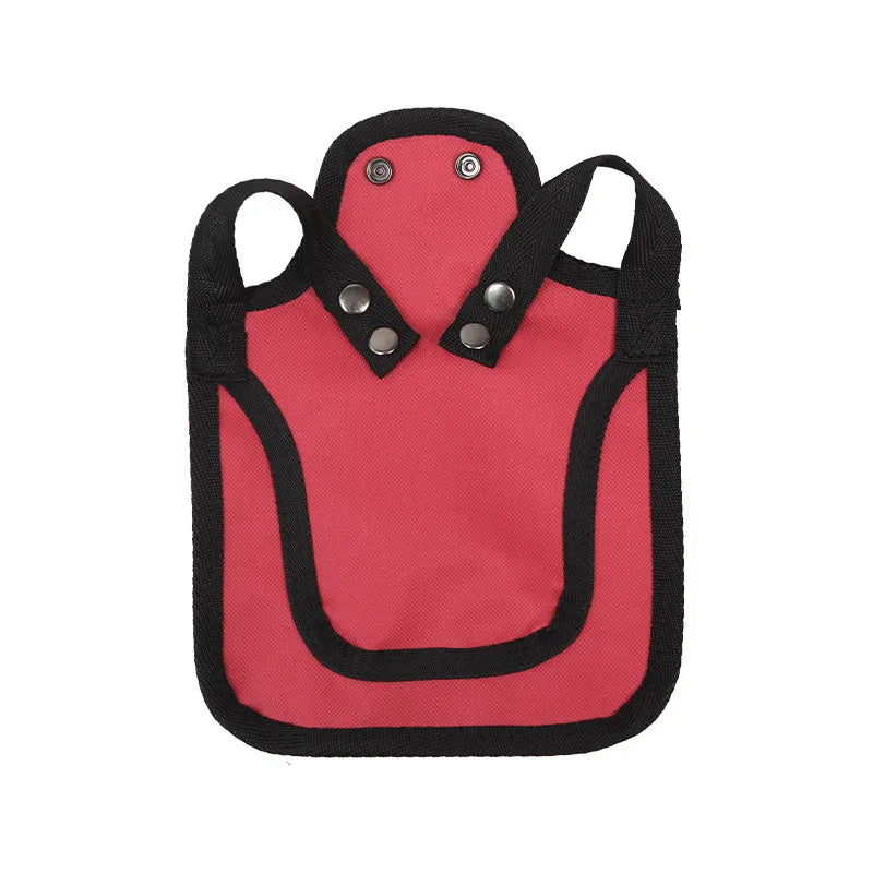 Adjustable Chicken Saddle Feather Waterproof Anti Injury Protection Tool Feather Back Jacket Hen Protective Apron Pet Supplies Qme Red