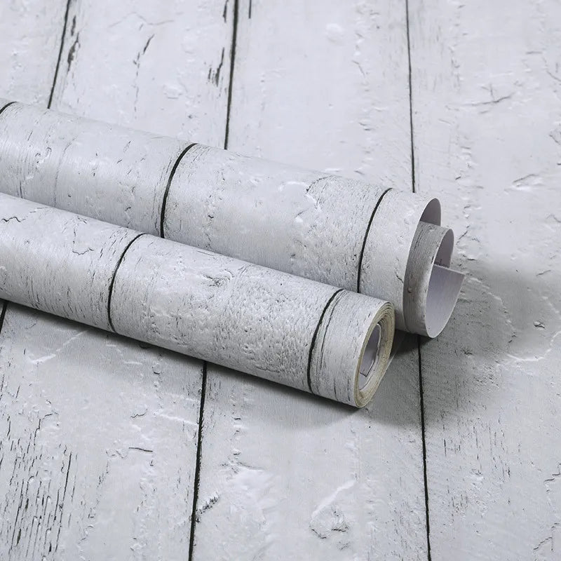 X 3M Furniture Renovation Stickers Self-adhesive Wood Grain Wallpaper