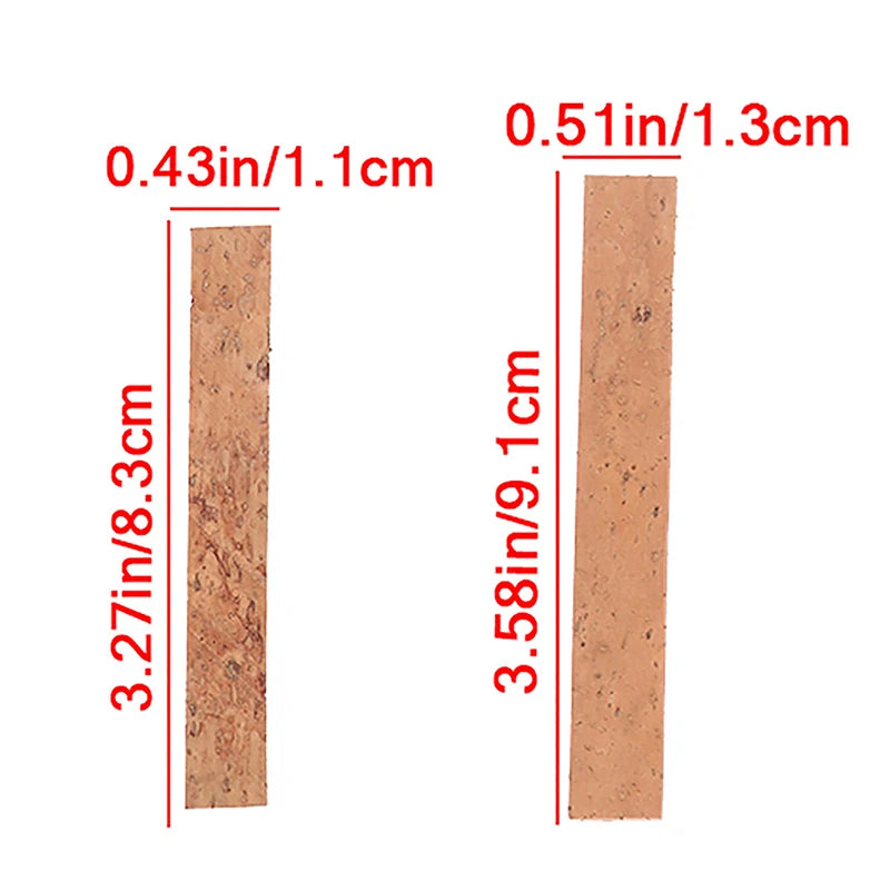 Clarinet Cork Saxophones Neck Joint Sheets Musical Instruments Qme