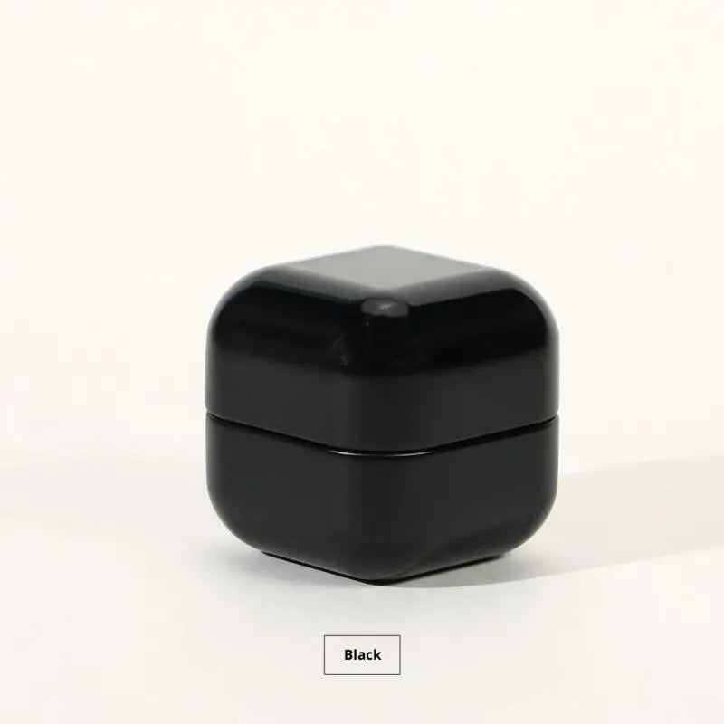 Portable Solid Mini Tin Box Packaging Tea Sealed Jar Jewelry Candy Qme Black