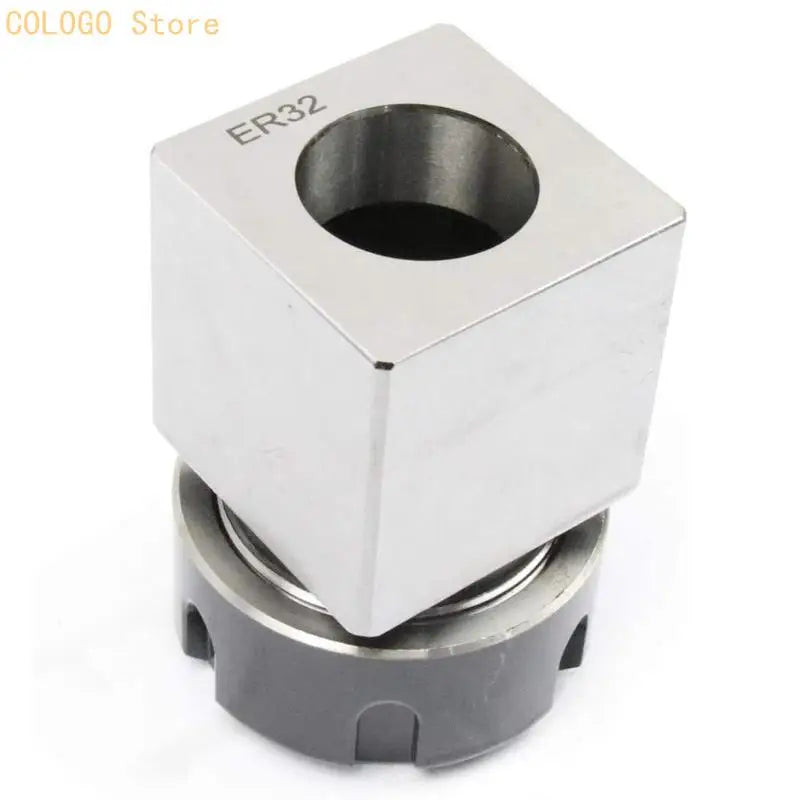 Practical ER32 Collet Chucks Block Lathe Turning Tool Square Qme