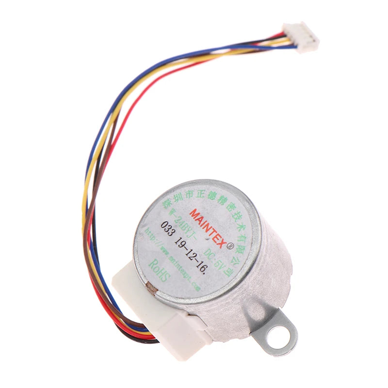 1Pc Motor 24BYJ48 DC 5V Deceleration Stepper Motor 4-phase 5-wire Wireless Camera Monitor. Qme