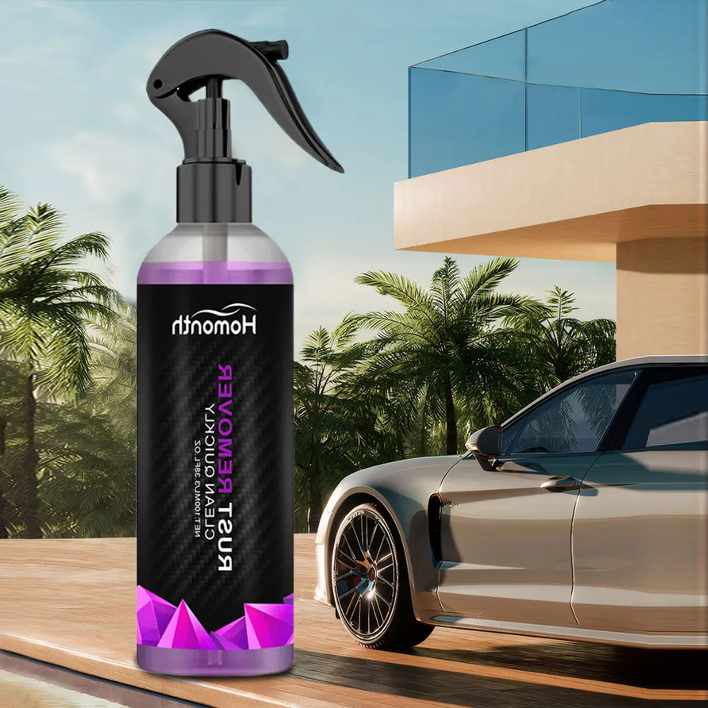 100ml Paint Rust Remover Car Rust Removal Spray Auto Rim Dust Cleaner Car Wheel Hub Rust Remover for Car Maintenance Cleaning Qme Default Title