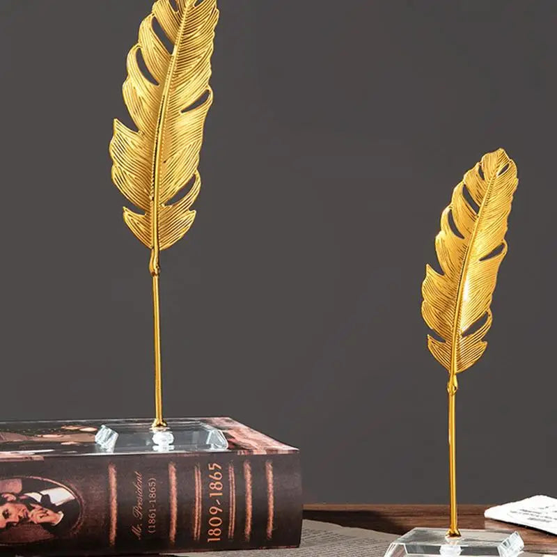 Metal Leaf Decor 8 26inches Iron Statue Base Household Table Qme