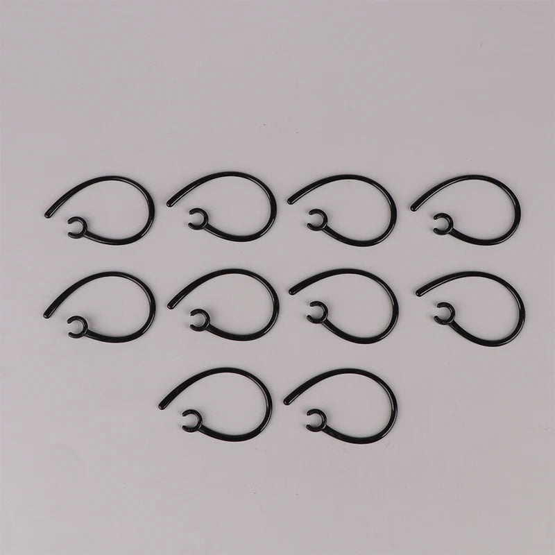 Universal Bluetooth Headset Earhooks Hanger Accessories Hook Loop Qme Black