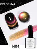 Popular Light Strip Cat Eye Magnetic Gel Nail Polish Optional Qme N04