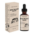 Beef Tallow Serum with Manuka Honey & Hyaluronic Acid - Moisturizing, Firming & Non-Greasy Face Serum for All Skin Types Qme black 30g