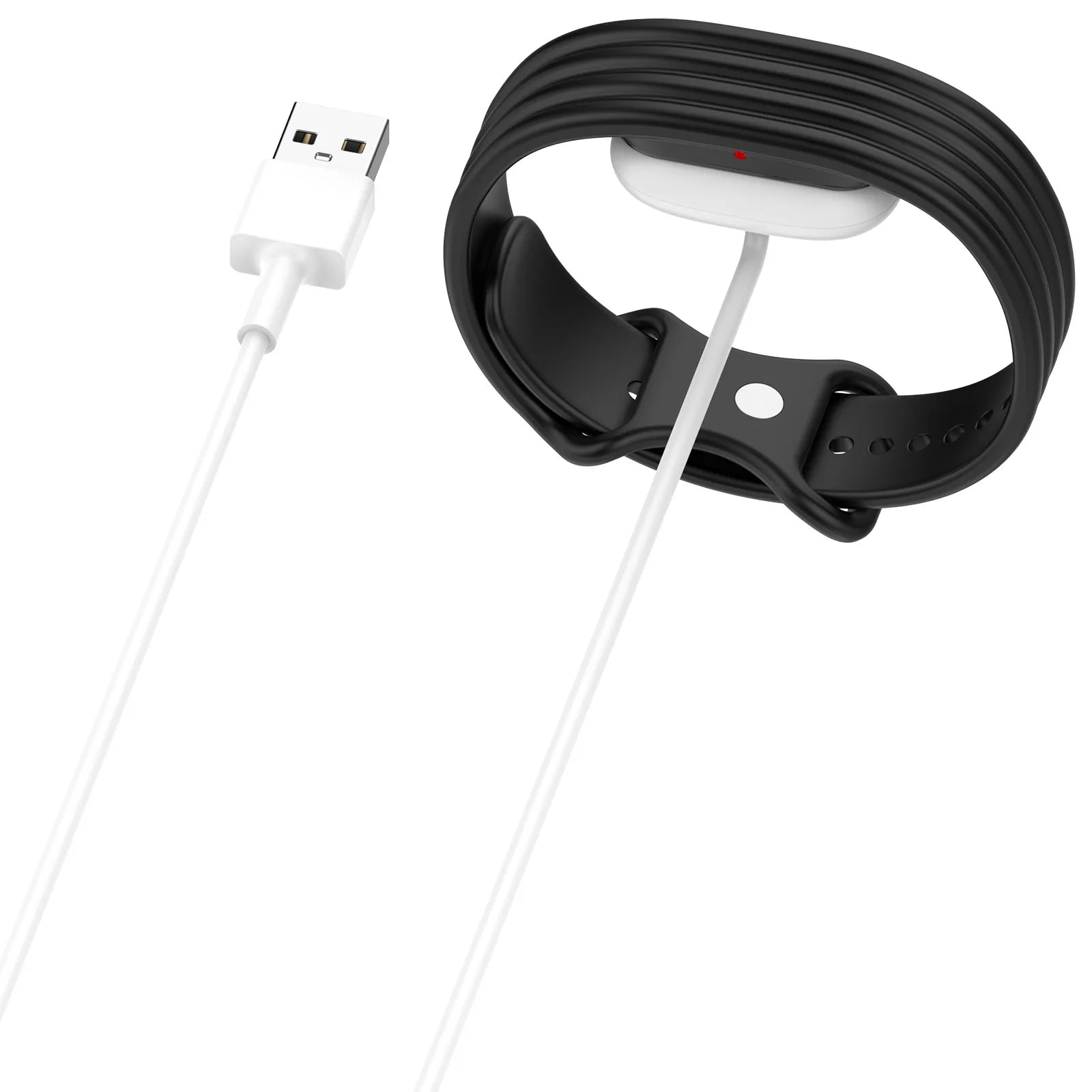 For Google Fitbit Air Watch Magnetic Connector Power Chargers Cables Smartwatch Dock Charger Adapter Type-C/USB-A Charging Cable Qme