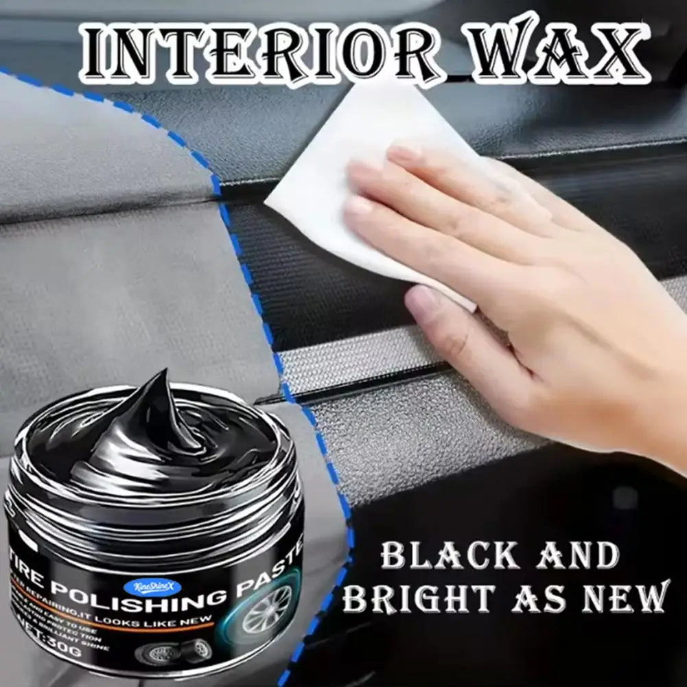 Car Interior Repair Paste Auto Plastic Renovator Wax Scratch Bumpers Qme