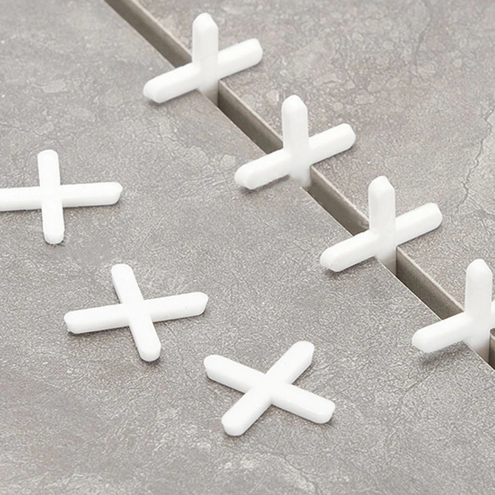 Tile Spacer Cross Ceramic Leveling System Clips Construction Tools Qme