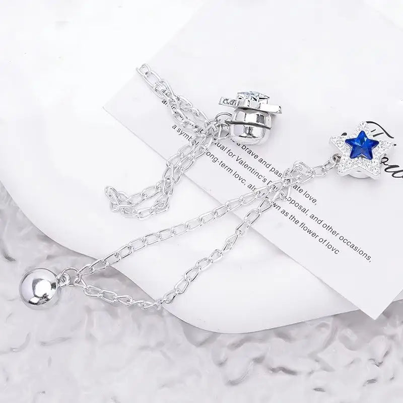 2pcs Multi-Function Magnetic Clothing Clip With Chain Metal Buttons Clip Clothes Scarf Trouser Legs Cuff Fixing Magnet Pin Qme