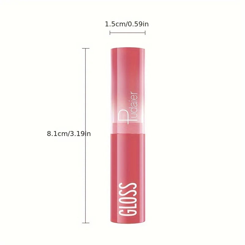 Hydrating Berry Shine Lipstick Long-lasting Plump Lip Cream Qme