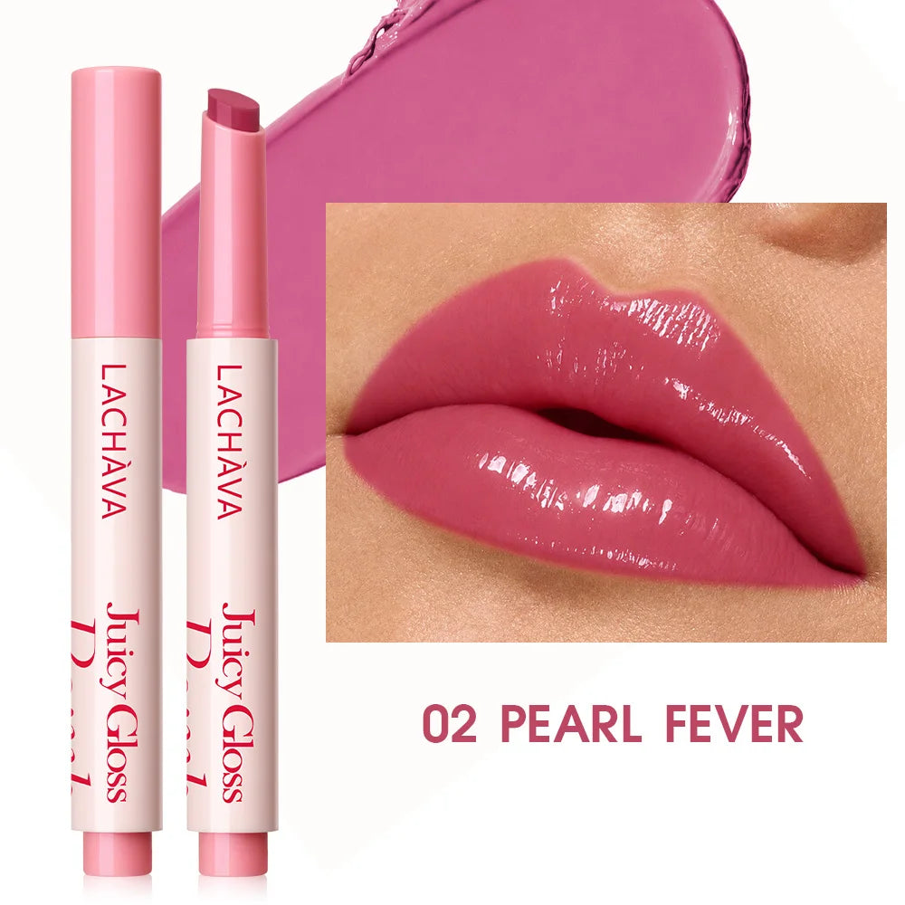 Highly Pigmented Moisturizing Dewy Mirror Finish Lip Gloss Effortless Qme 02