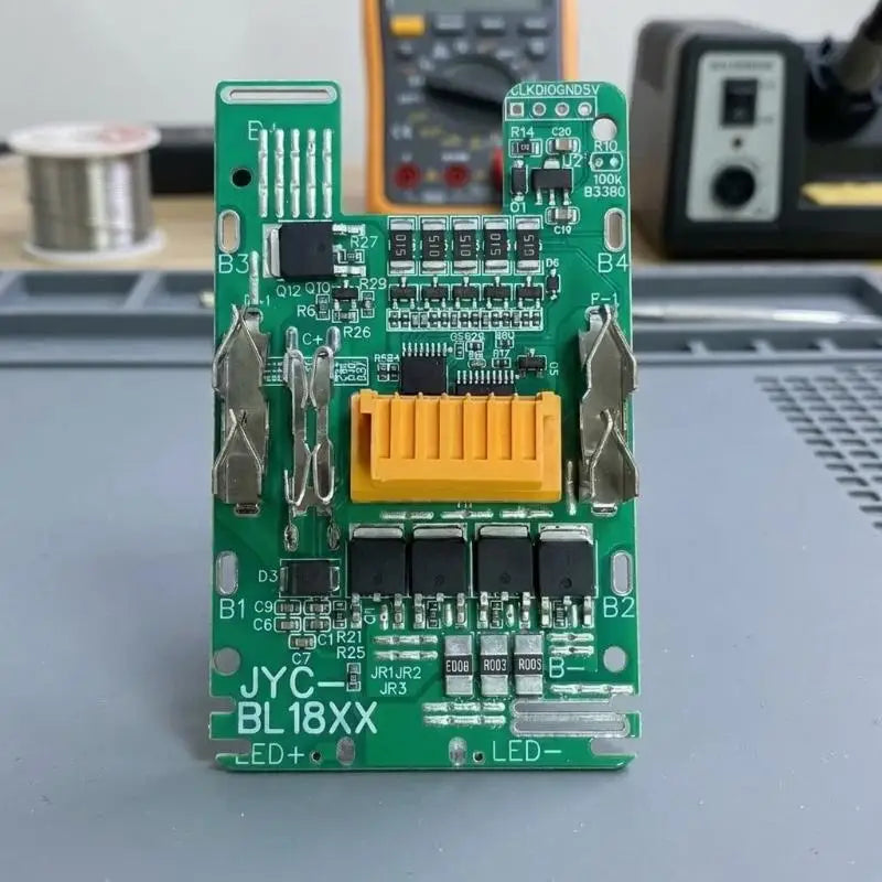 Smart BMS Li-ion 18V Battery Case Integrated Balance Charging Qme
