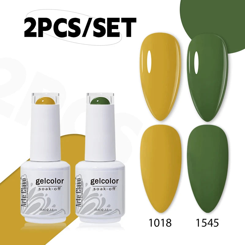 Arte Clavo Gel Nail Polish Base Primer Coat Mix Manicure Semi