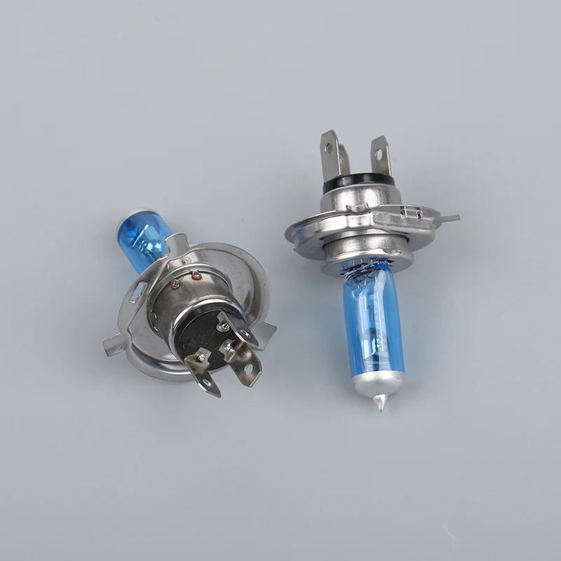 Scooter Moped Motorcycle Headlight Bulb H4 P43T 12V 35 35W White Light Qme