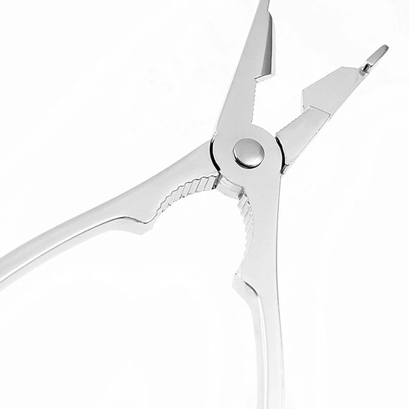 Stainless Steel Pliers Lobster Clamp Clip Picking Crab Meat Easy Qme