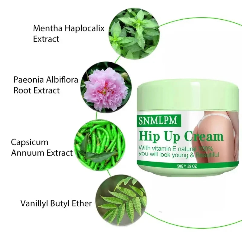 Buttock Enlargement Cream Butt Lift Up Firming Essential Oil Big Ass Enhance Hip Growth Tighten Shaping Sexy Body Care For Women Qme