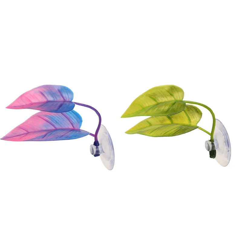 Resting Leaves Spawning Artificial Aquatic Plant Aquarium Landscaping Qme A5