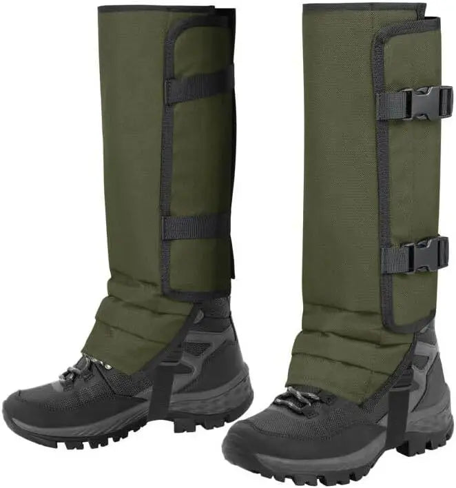 Breathable Snake Guard Leg Covers Anti-snakebite Grass-scratch Qme green