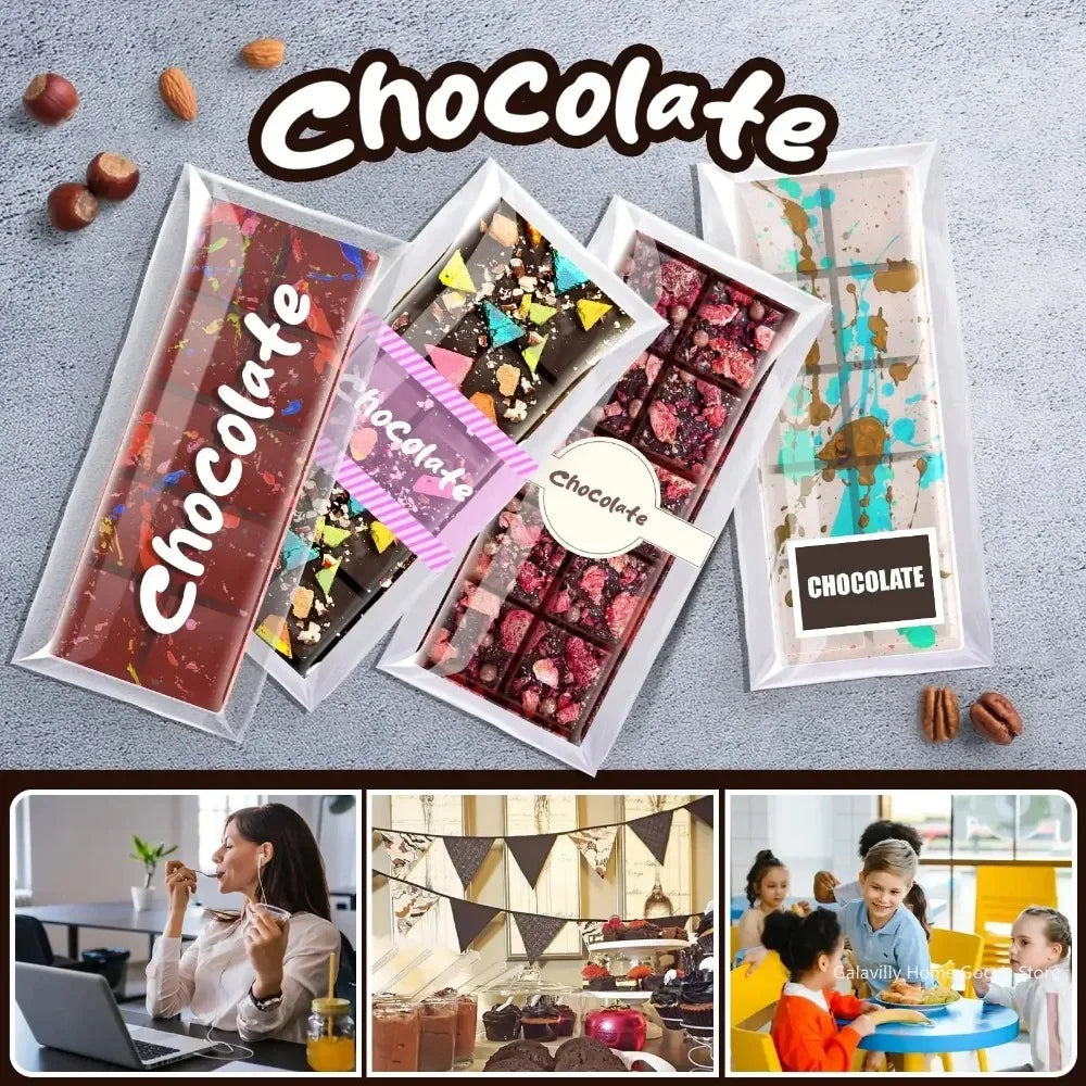 Silicone Chocolate Mold Break Apart Protein Candy Mould 3D DIY Qme