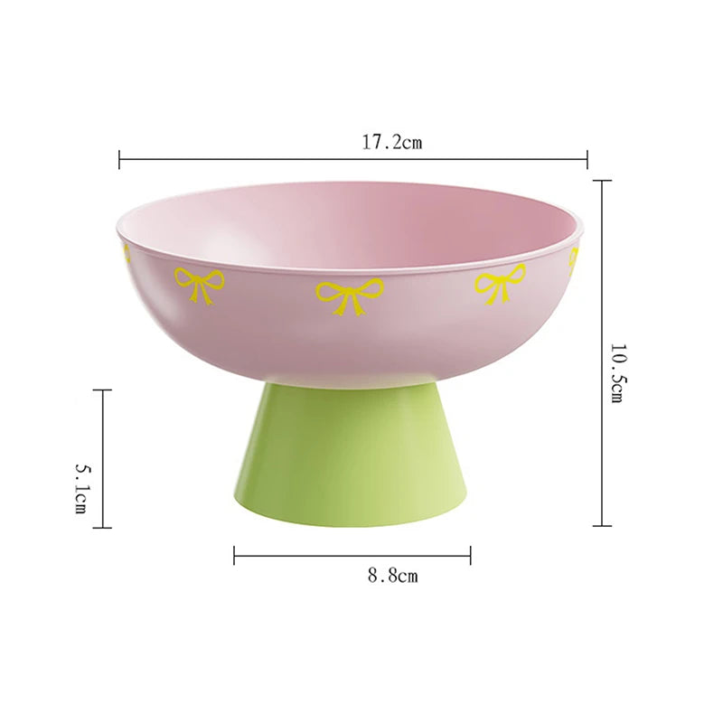 Fruit Plate Living Room Home New Style Dried Fruit Plate Snack Display Plate High Value Coffee Table High-end Drain Tray Qme C