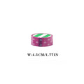Packaging Tape, Gift Tape, Love Packaging Tape Printed Tape, Suitable for Gift Box Packaging, Express Delivery, Warehouse, Qme pink 1pc