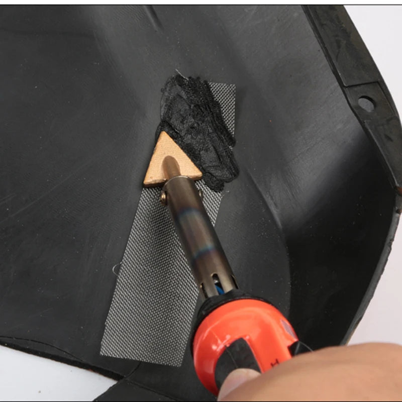 Iron Plastic Welder Soldering Tips Copper Repair Triangular Smoothing Qme