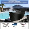 Hammock Cover Heavy Duty Dustproof Protector Camping Outdoor Hiking Qme Black China Mainland