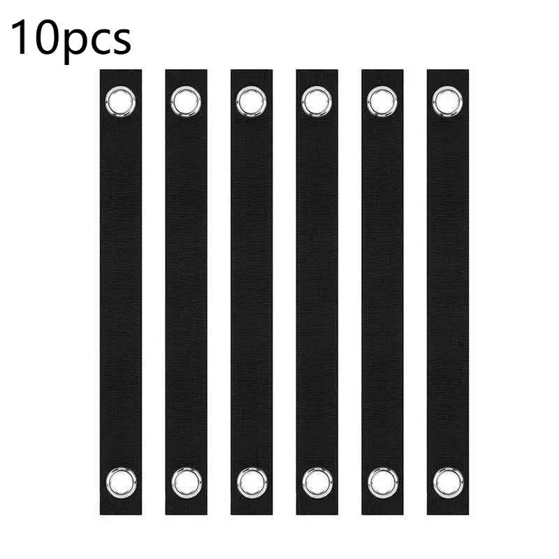 5/10Pcs Wear Resistant Nylon Tree Support Straps With Reinforced Metal Grommets For Gardening Tree Stabilization Staking Qme B10