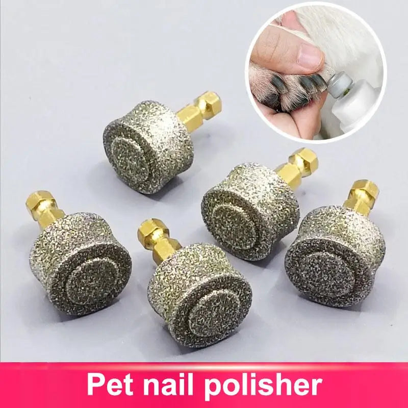 1 3 Pet Nail Grinder Head Accessory Tool Dog Wheel Replacementtrimmer Qme
