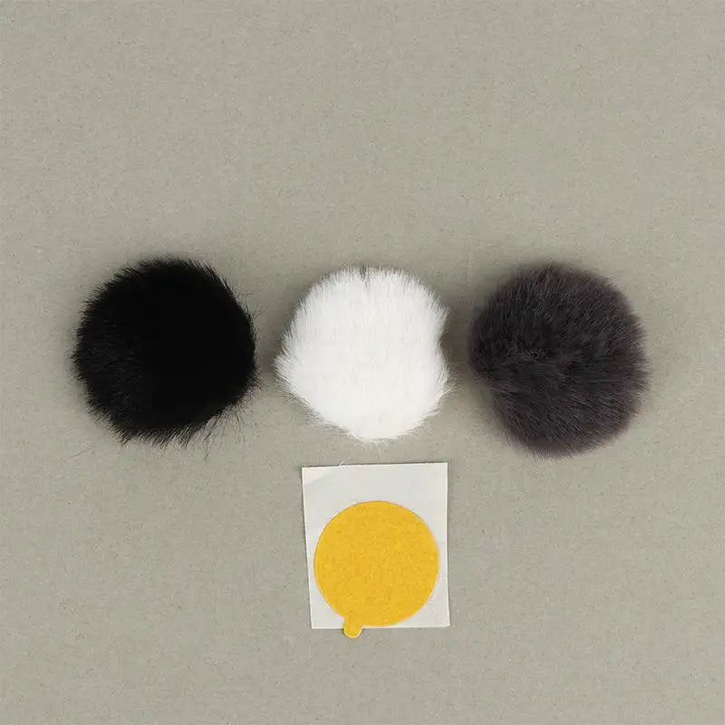 Reusable Furry Soft Covers Sticker That Provide Shield Against Wind Qme