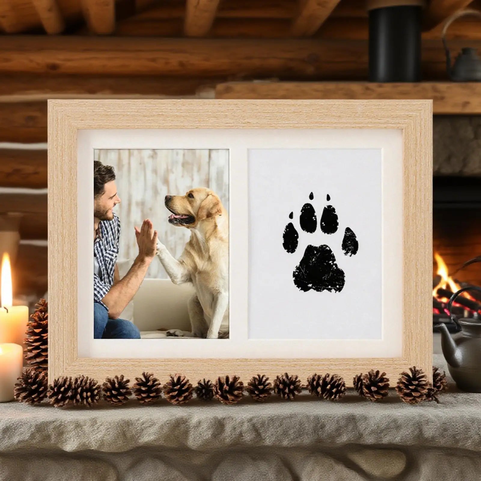 Cat Paw Print Impression Puppy Footprint Souvenir Owners Event Qme