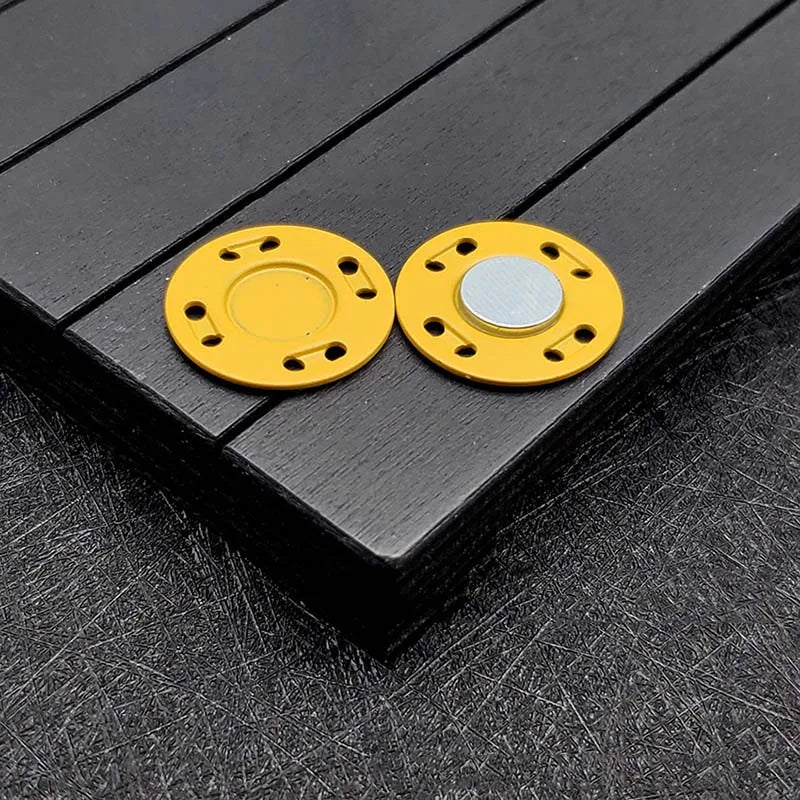 5Pairs 20Colors Metal Magnet Buckle Sewing Accessories Press Button For Jacket Bags Invisible Buckle DIY Cardigan Handwork Decor Qme 15 25mm