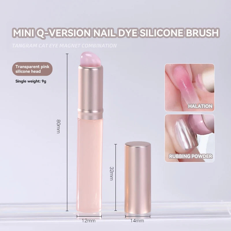 4 Grids Gel Nail Polish Gradient Semi-permanent Soakable UV LED Qme GJ-GJPPS