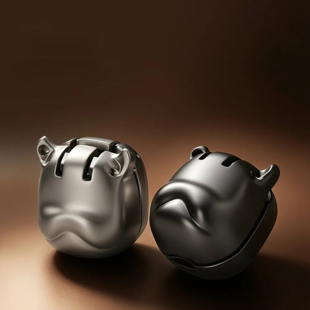Mini Puppy Dog Head Cartoon Nail Clipper Portable Stainless Steel Qme