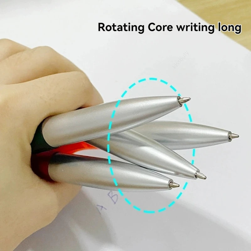 Creative 2-in-1 Ballpoint Pen & Retractable Tape Measure, 0.7 mm Blue Ink for Writing Comfort, Back to School Pens Qme