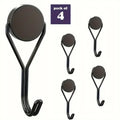 4Pcs kitchen Versatile Heavy-Duty Magnetic Hooks - 26Lbs Swivel Neodymium Magnets - Multipurpose Hanging Solutions for Home Qme 4pcs