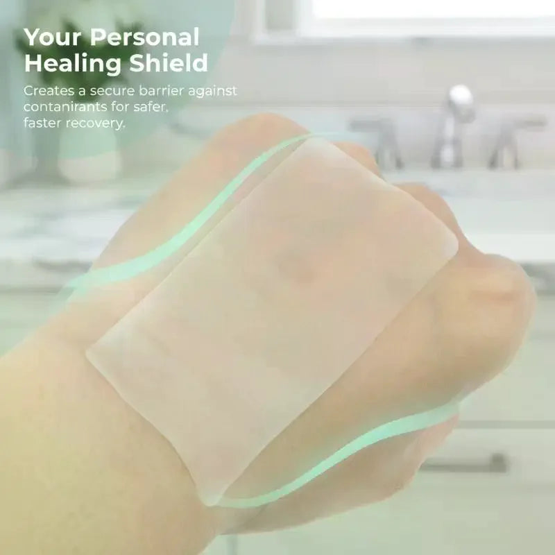 1 Roll Hydrocolloid Wound Dressing Painless Removal Adhesive Bandage Qme