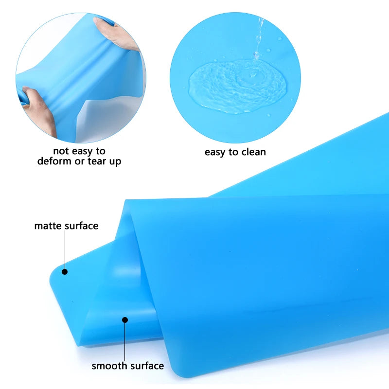 Epoxy Resin Tools Silicone Pad Measuring Cups Beaker Disposable Stirring Stick Rods Spoons Gloves For Jewelry Making Accessories Qme