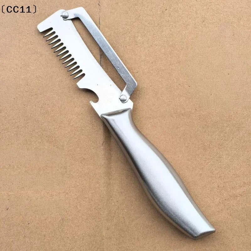 Stainless Steel Peeler Bottle Opener Blade Labor Saving Design Home Qme