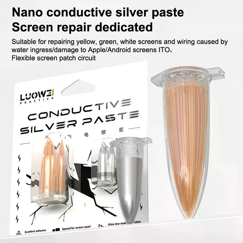 Conductive Silver Paste For Mobile Phone Screens Flexible Screen Circuit Repair Circuit Restoration Tool Qme