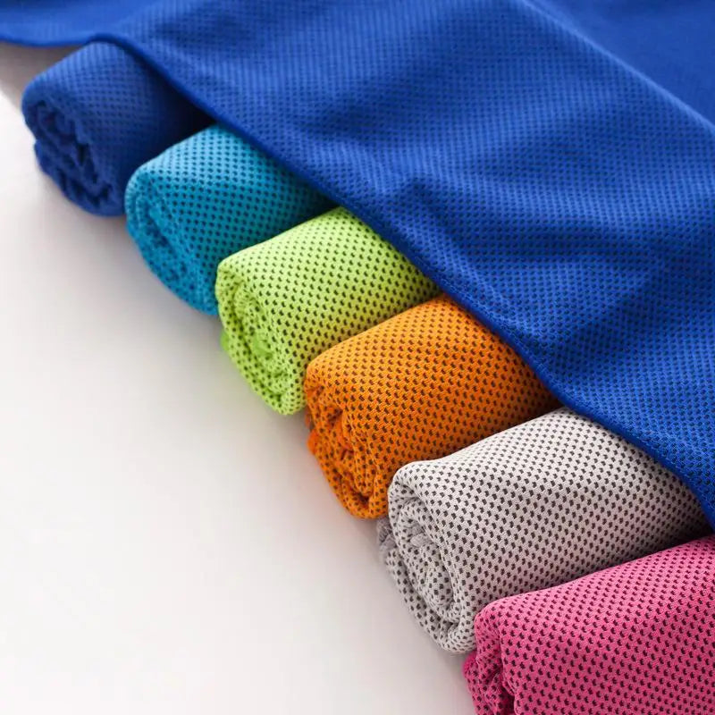 Quick Dry Cooling Towel With Portable Bottle Reusable Design Perfect For Gym Hiking Camping Outdoor Sports Qme