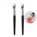 1/2Pcs Peach Heart Blusher Brush Tapered Highlighter Makeup Brushes Contour Make Up Brush Tools for Powder/Cream/Liquid Blush Qme 2pcs B